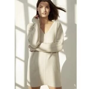 Anthropologie Saturday Sunday Chrissy Oversized Mini Sweater Dress w Pockets